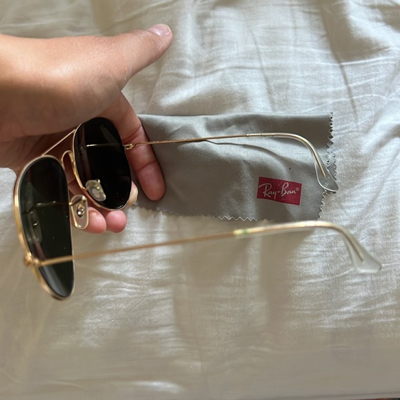 Authentic womans aviator Ray Ban sunglasses - Picture 4 of 5
